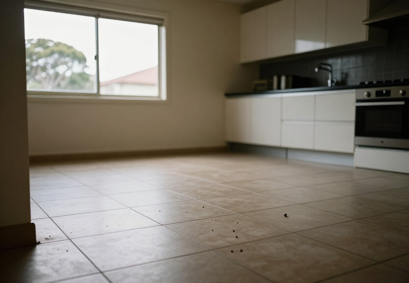 Garage in Bondi after spider control treatment