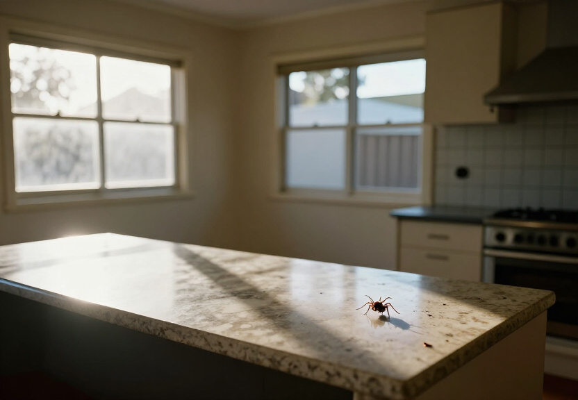Ant trail in a Bondi café before treatment